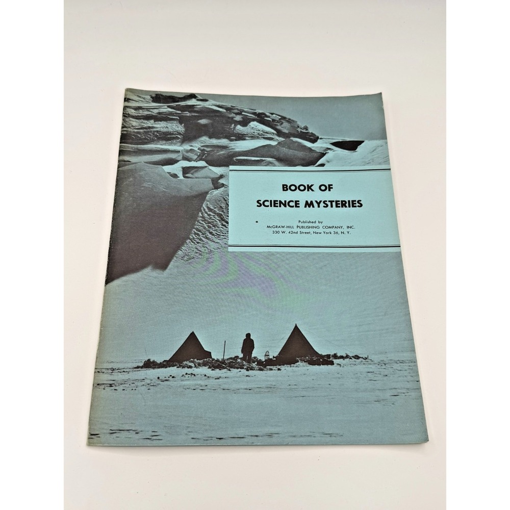 Book of Science Mysteries Vintage Paperback – McGraw-Hill – Cold War Era Science